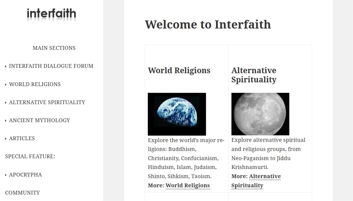 Interfaith.org – world religions image